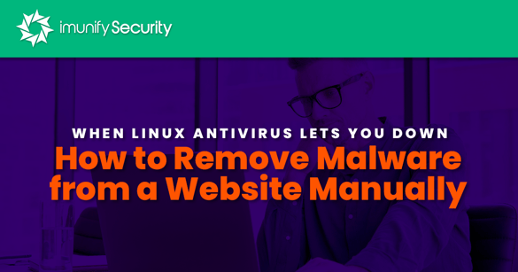 remove malware from a website manually 