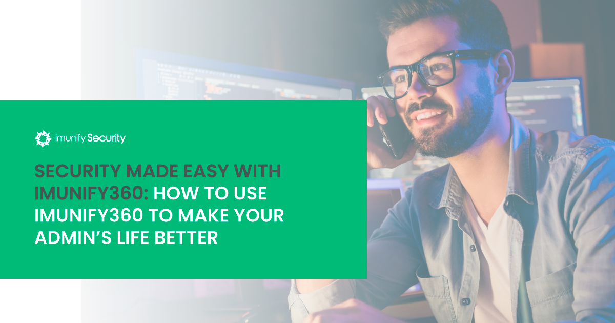is cyber security hard - make it easy with imunify360