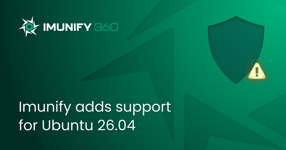 Imunify adds support for Ubuntu 26.04