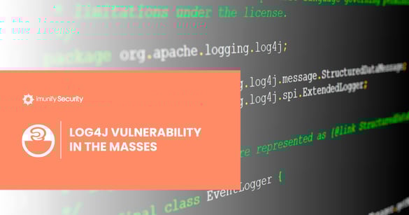 Log4j vulnerability in the masses