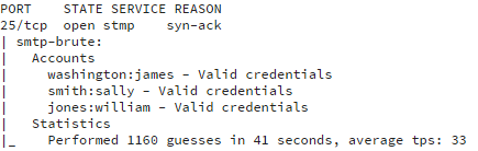 screenshot 2 - Brute Force Mail - script output