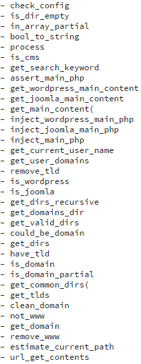 screenshot 4 - malware analysis - 35 functions