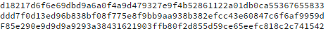 screenshot 5 - malware identified - sha256sums