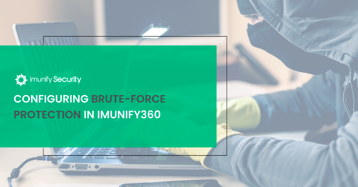configuring brute force protection in Imunify360