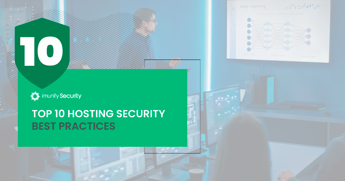 top 10 hosting security best practices